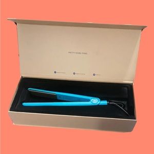 PYT HAIR Titanium Styling Tool Turquoise NIB MSRP $300
